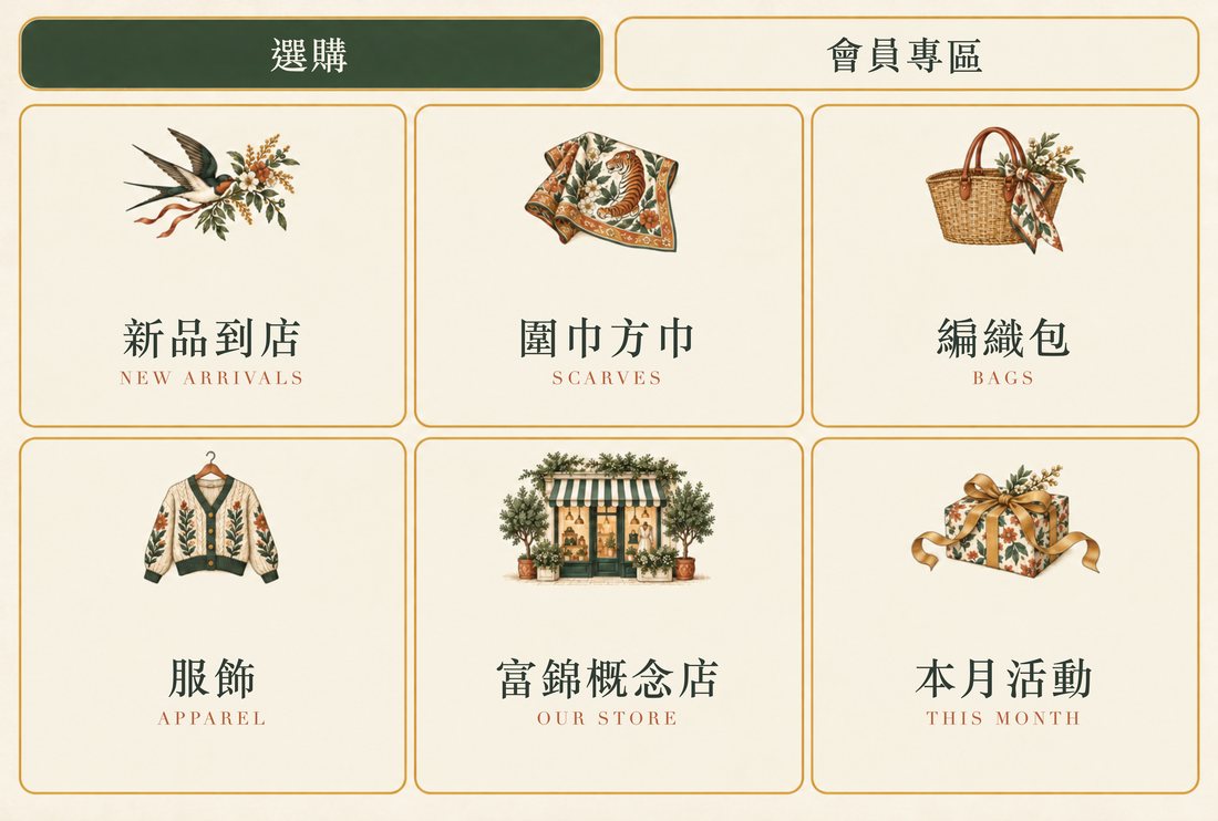 Gather 拾集 圖文選單